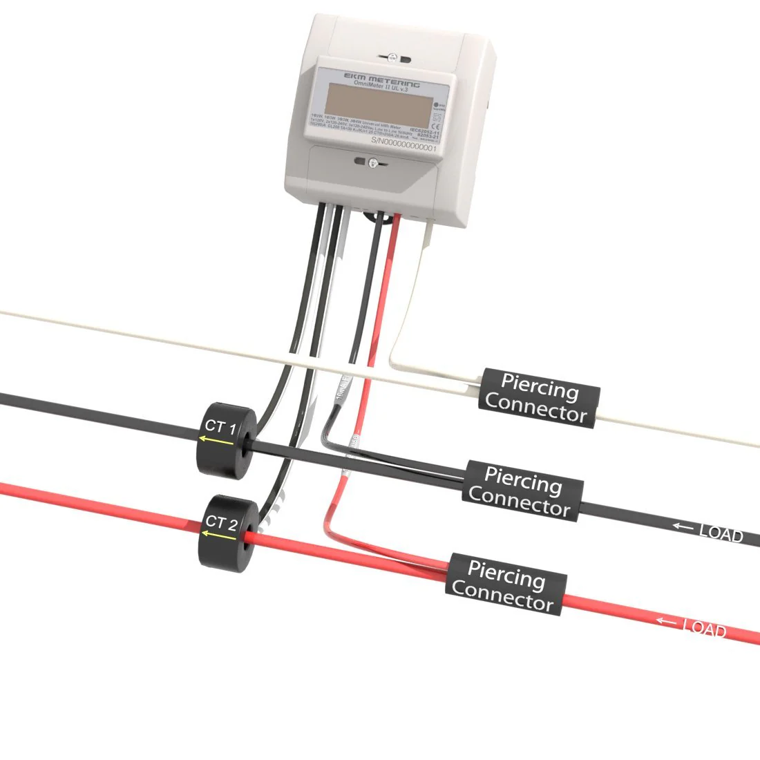 (Modbus) EKM Omnimeter Pulse UL v.4 – Pulse Counting, Relay Controlling, Universal Smart Electric Meter, UL Listed, ANSI - Image 3